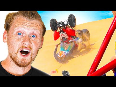 HE WIPED OUT IN FRONT OF US! Dune Buggies for the First Time!