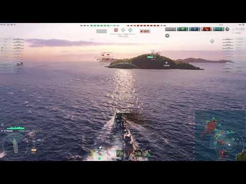 Yugumo IJN Destroyer | 7 Kills, HC, Conf, Dev Strike | World of Warships Replay