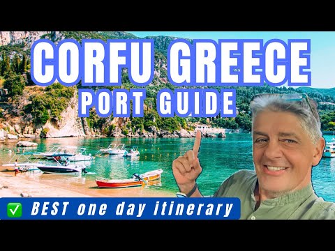 CORFU 🇬🇷 2026 Port Guide & 1-Day Itinerary : Old Town, Paleokastritsa Beach, & Taxi Tips!