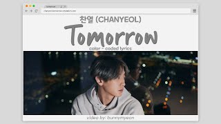 Download lagu CHANYEOL (찬열) - Tomorrow Lyrics (Color-Coded Han-Rom-Eng) mp3