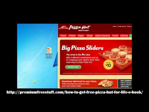 Free Pizza Hut 2013 - Learn How To Get Free Pizza Hut - Exclusive Method