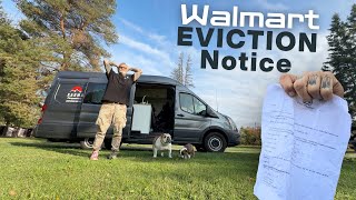 Everyone Overnight Camping Got Notices To Leave. INCLUDING MY RENTAL VAN