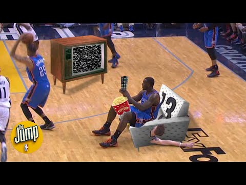 還記得Perk在比賽中坐在Mike Miller身上的情景嗎？| 跳躍 (Remember when Perk sat on Mike Miller in the middle of a game? | The Jump)