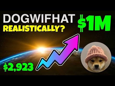 dogwifhat (WIF) - COULD $2,923 MAKE YOU A MILLIONAIRE... REALISTICALLY???