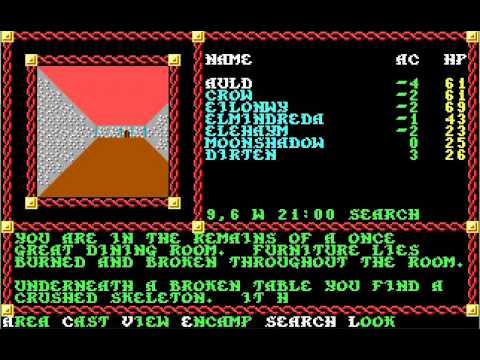 Let's Play "Pool of Radiance" Part 23 - I figured out how to use a book! I feel so special.