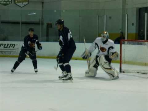 Nik Antropov. The Thrashers 2009 Training Camp.