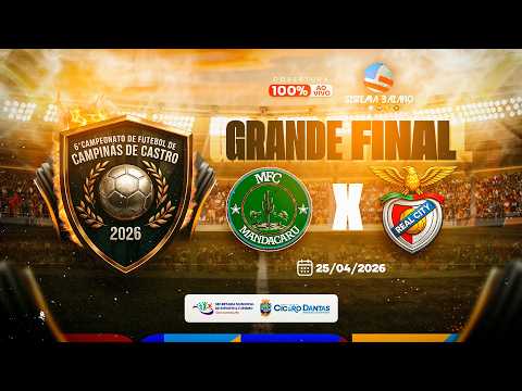 Grande Final do 5º Campeonato de Futebol de Campinas de Castro em Cícero Dantas/BA - 25/04/2026