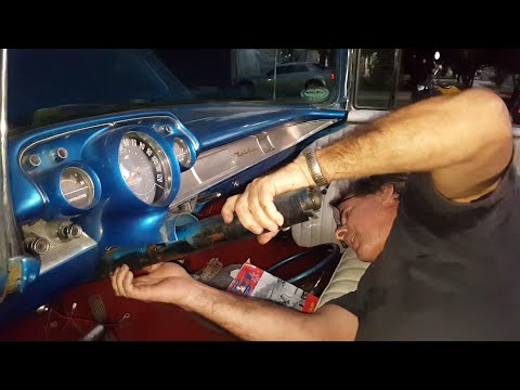 57 Chevy power steering conversion video 2