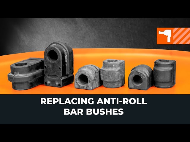 Watch the video guide on BMW X5 Stabilizer bushes replacement