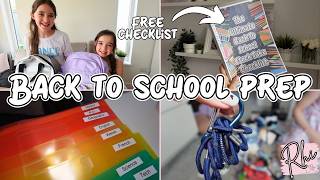 Get Organised for Back to School 2025 With Me Vlog