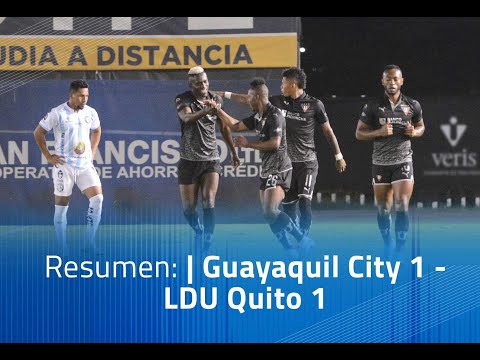 Resumen: Guayaquil City 1 - LDU Quito 1