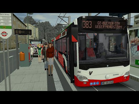 Omsi 2 Addon Projekt Gladbeck Route 383 GE HBF - GE Buer Strasse (PC)