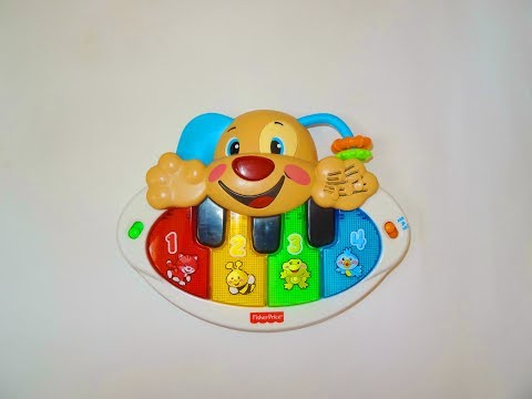 Fisher - Price Интерактивная игрушка. Пианино - щенок, смейся и учись. Обзор игрушки.