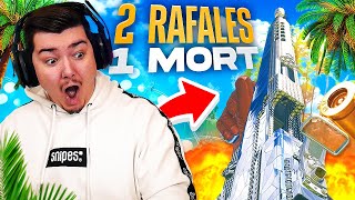2 RAFALES = 1 MORT sur Warzone !! la ITRA BURST qui TUE le PLUS VITE !! (caldera pacific #1)