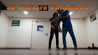Download lagu 30 AirFlare Variations | Bboy GodHand | mp3