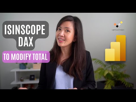 Introducing ISINSCOPE a super useful Power BI DAX to modify TOTAL value displayed in PBI report