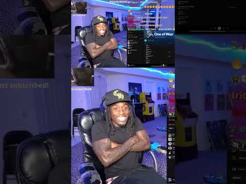 Kai Cenat Reacts to 'On One Tonight'- Gunna🔥🔥 #shorts #viral #gunna #reaction #kaicenatreacts