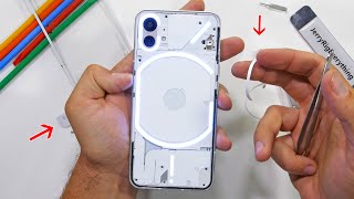Nothing Phone (1) : démontage du smartphone transparent