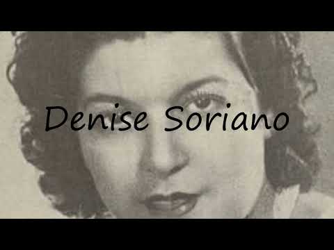 How to pronounce Denise Soriano in English?
