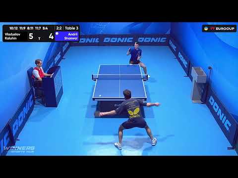 09:30 Vladyslav Kaluhin - Andrii Shamrai 07.09.2023 TT Euro.Cup Ukraine Star. TABLE 3