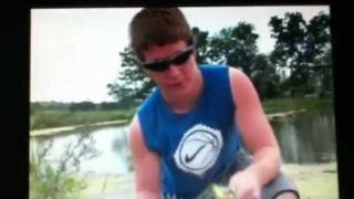 preview picture of video 'Farm Pond Bass Fishing Episode 2'