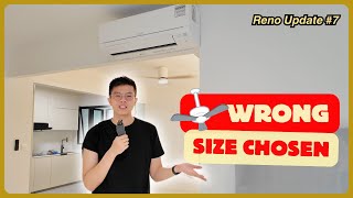 How to choose the right Ceiling Fan & Aircon | HDB Reno Update #7