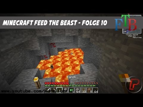 Let's play Minecraft Feed the Beast S03E10 - Endlich wieder da! - [German] Full-HD