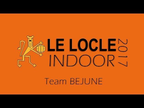 Le Locle Indoor 2017 - Tournoi en salle M14 - Team BEJUNE - Echauffement et buts