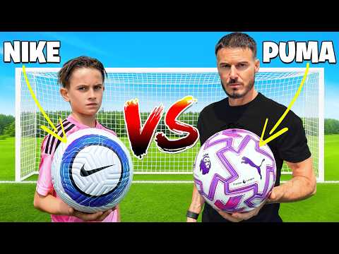 NIKE vs PUMA: WHICH PREMIER LEAGUE BALL IS BETTER!? *ULTIMATE TEST*