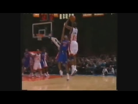 Jamal Crawford 25 Points 5 Ast Vs. Pistons, 2004-05.