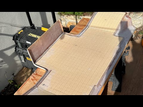 Deck Core Replacement; remove Balsa core - add foam core.