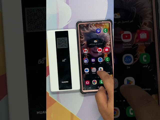 راوتر هواوي 5G متنقل E6878-870 مستعمل – بطارية 4000mAh – يدعم STC فقط