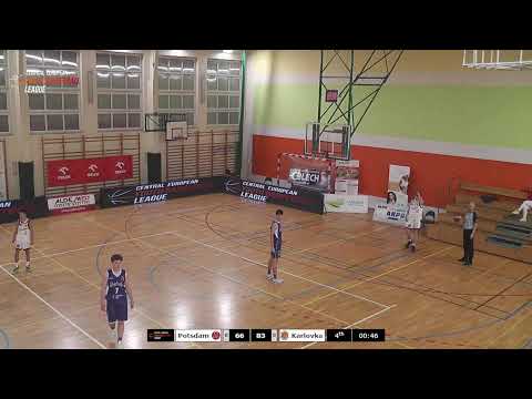 CEYBL U16, 21. 11. 2025, Academy Potsdam - MBK Karlovka Bratislava