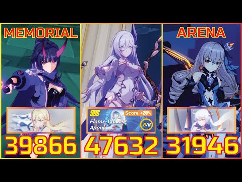 Exalted Memorial Arena Aponia - BKE - HoV (Score:119,444) - [Honkai Impact 3]