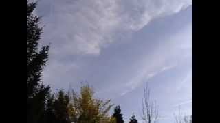 Chemtrail Clouds And Weird Sweet Smell.