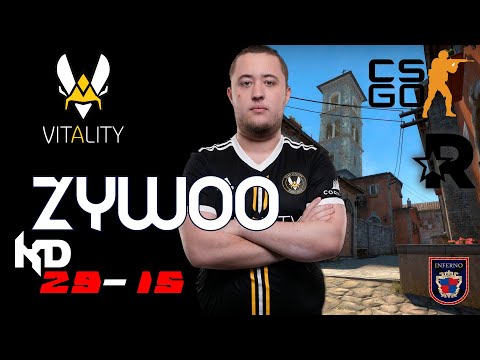 CSGO POV Vitality ZYWOO vs. NiP on Inferno - 29 kills