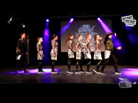 Da Funk Newcomer - German Hip Hop Dance Championship 2016 Süd/West Qualifier