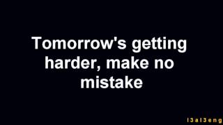 Bon Jovi - Its My Life Lyric(HD)