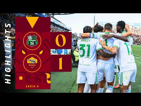 SASSUOLO 0-1 ROMA | SERIE A HIGHLIGHTS 2025-26