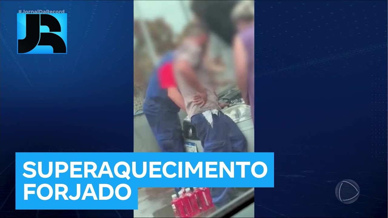 Dois frentistas são flagrados aplicando golpe em clientes no Rio de Janeiro