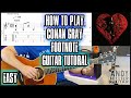 How To Play Conan Gray Footnote Guitar Tutorial