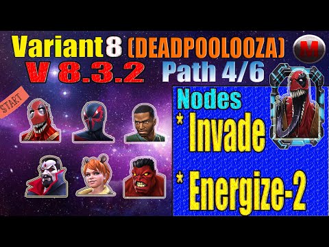 Variant 8 Ch 3.2 | Path 4/6 | Energize-2/Invade | Marvel Contest of Champions
