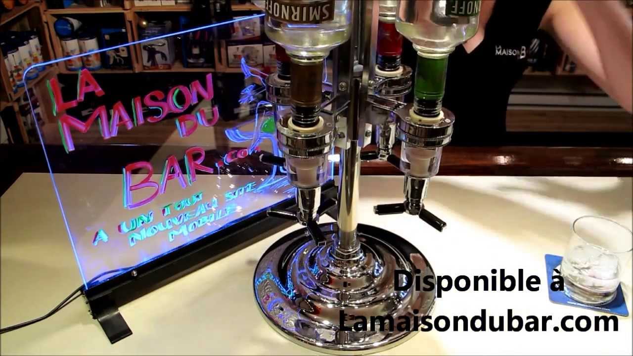Distributeur de boisson avec DEL