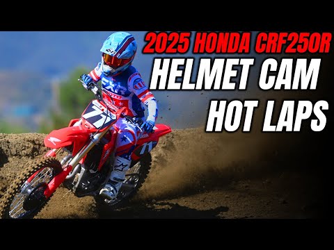 2025 Honda CRF250R Helmet Cam Hot Laps