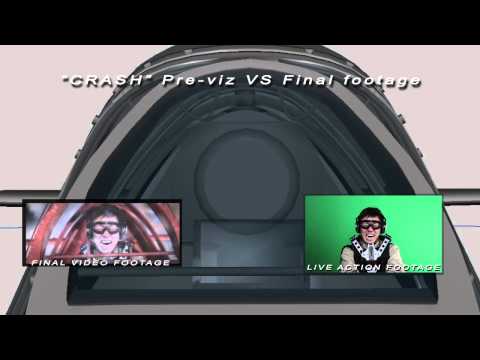 "CRASH" Pre-viz vs Final footage