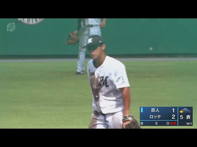 【ファーム】マリーンズ・平沢 チームを救うファインプレーを魅せる!! 2021/7/29 M-G(ファーム)