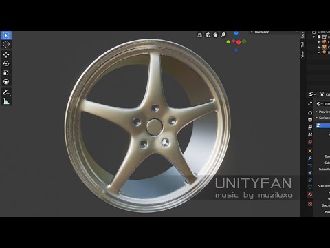 #96 rim modeling tutorial - blender 3d - realtime