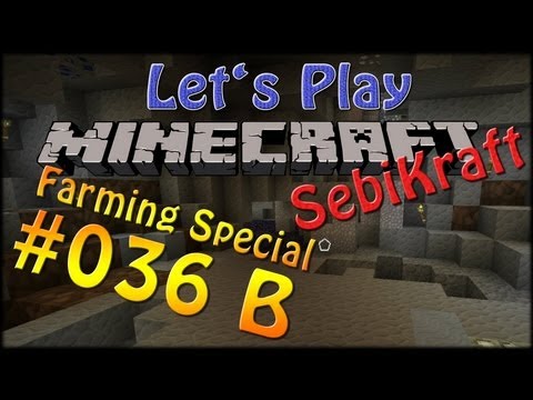 Lets Play Minecraft "SebiKraft" Season 3 - Part #036 B - Farmingspecial mit Drag