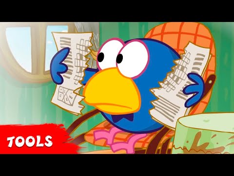 KikoRiki 2D | Best episodes about Tools | Cartoon for Kids