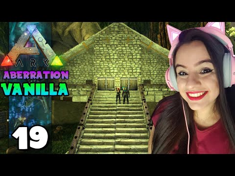 BUILDING OUR HOUSE ON THE PLATFORM!!! ARK: ABERRATION (VANILLA) 19